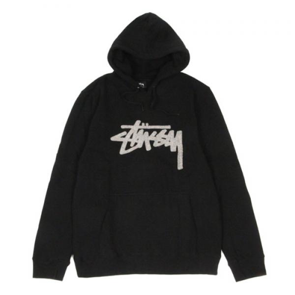 WOOL STOCK APP. HOOD-BLACK